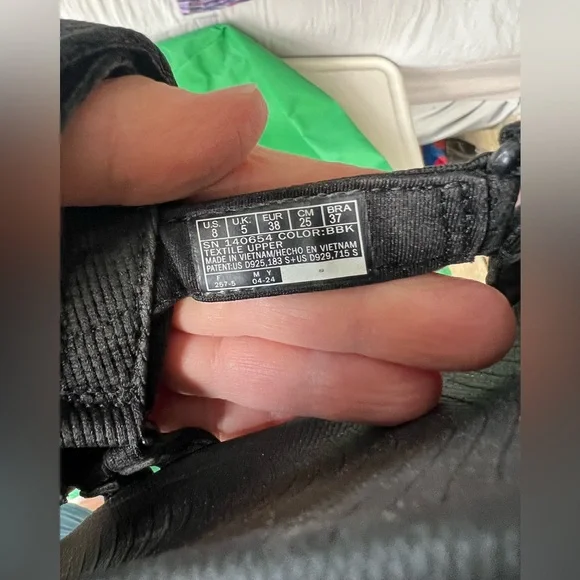 Skechers massaging go walk massage Black Strappy Sport Sandals size 8 - Picture 7 of 11